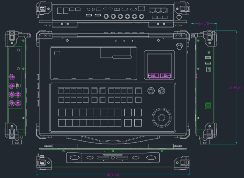 CYRK-15FP 后面板